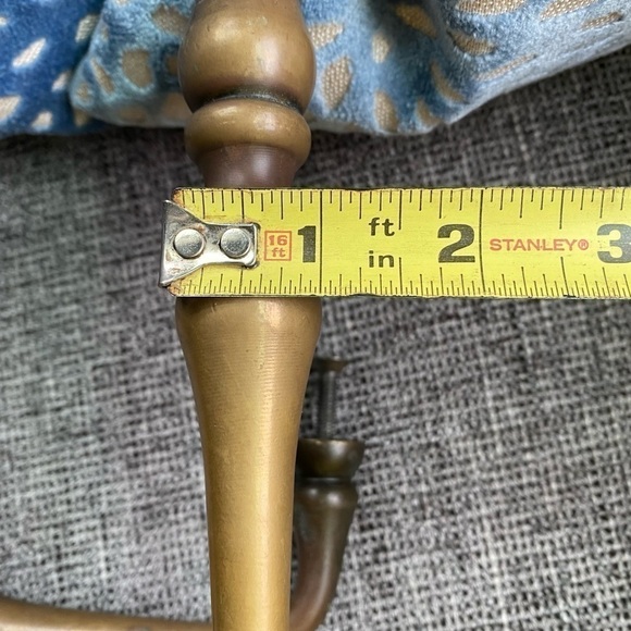 Vintage Solid Brass Door Handles/Pulls - Picture 4 of 4